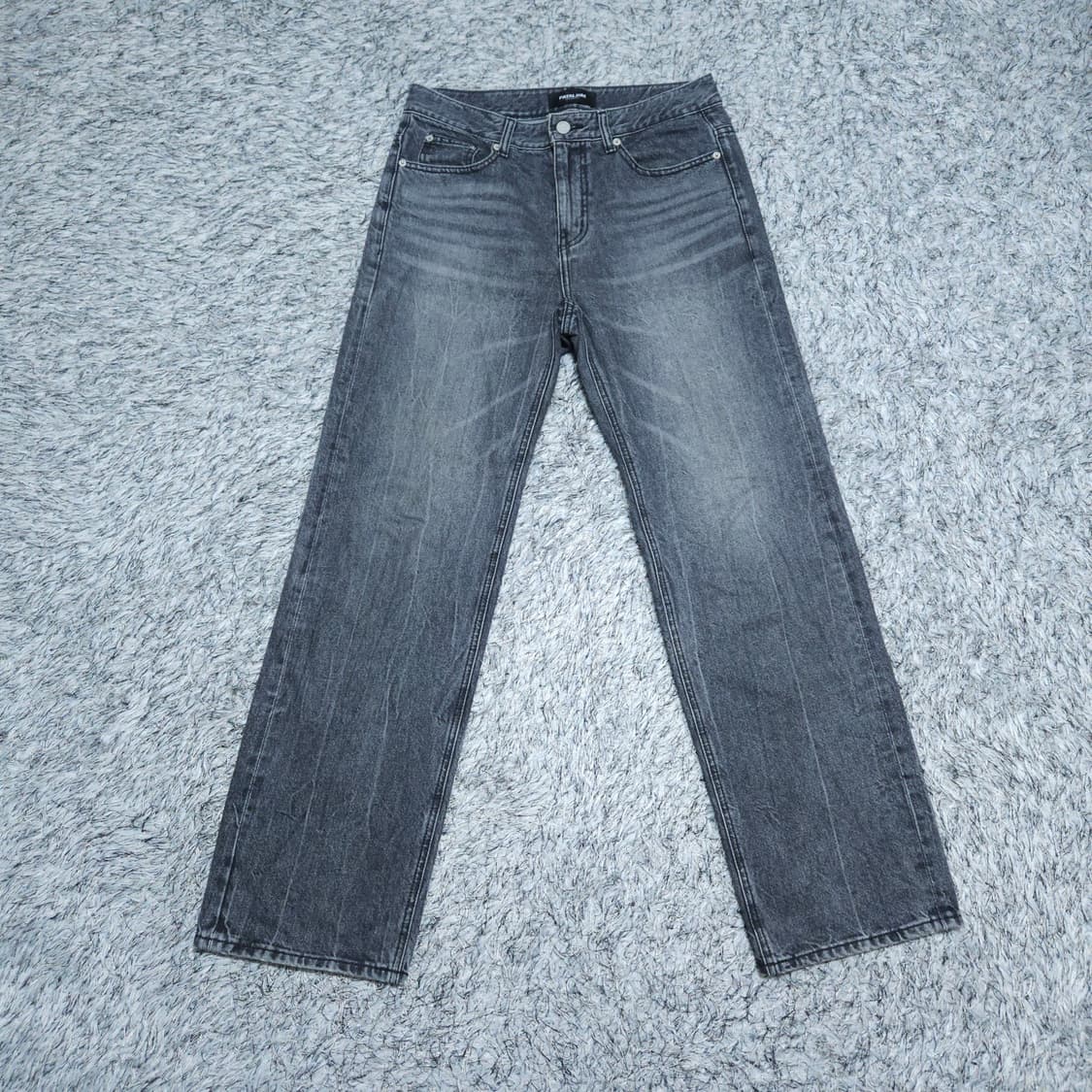 페이탈리즘) 30(46) 남자 흑청바지 와이드팬츠 / 왕눈이샵 상품이미지1