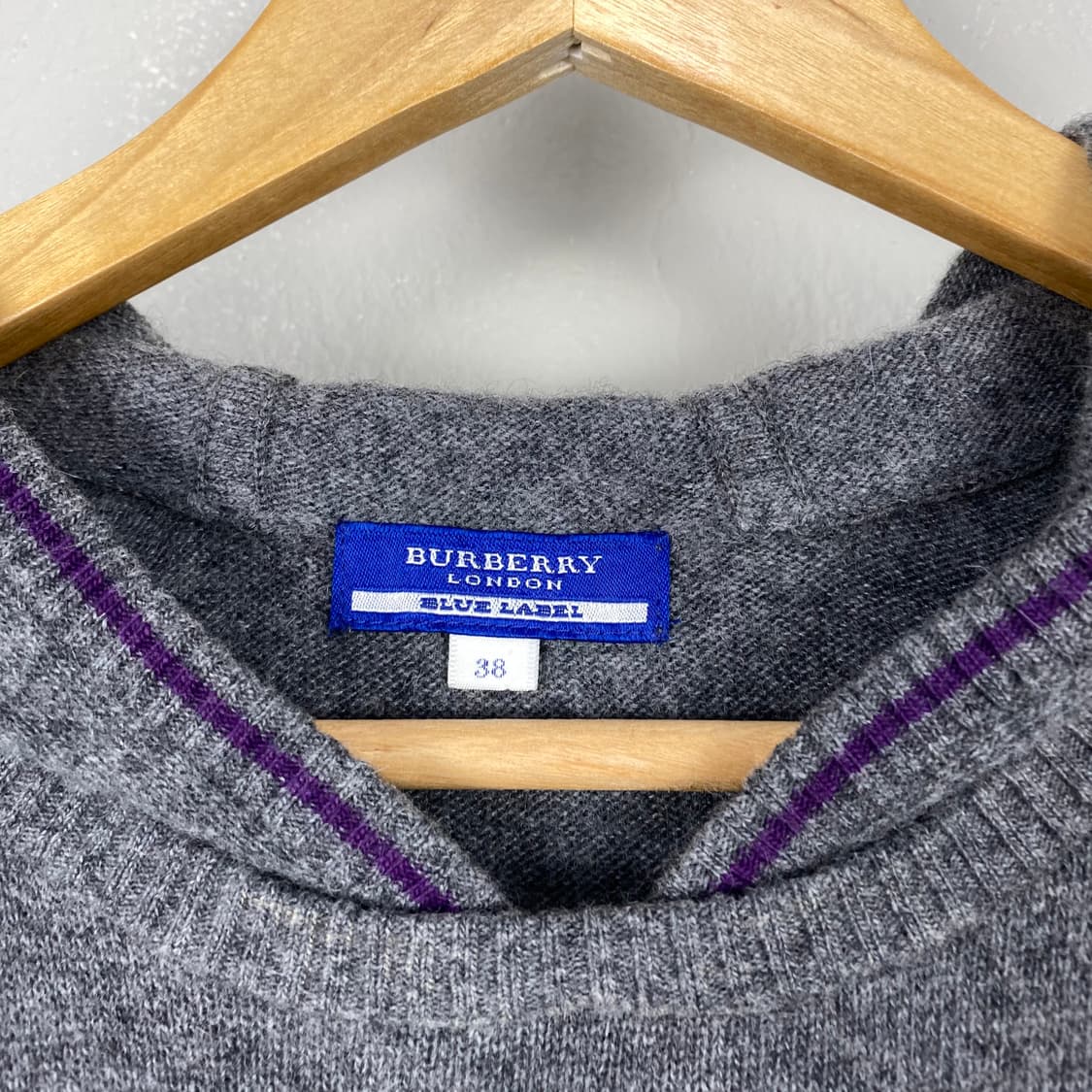 버버리 로고 니트 후드 상품이미지3