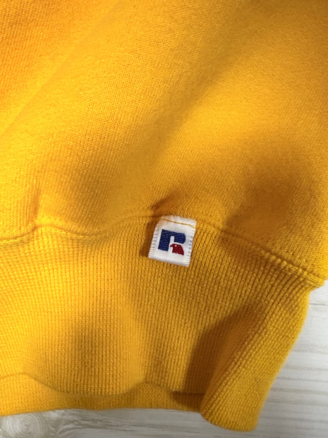 Russell 러셀 90s 스웻셔츠 맨투맨 usa 2xl 옐로우 상품이미지2
