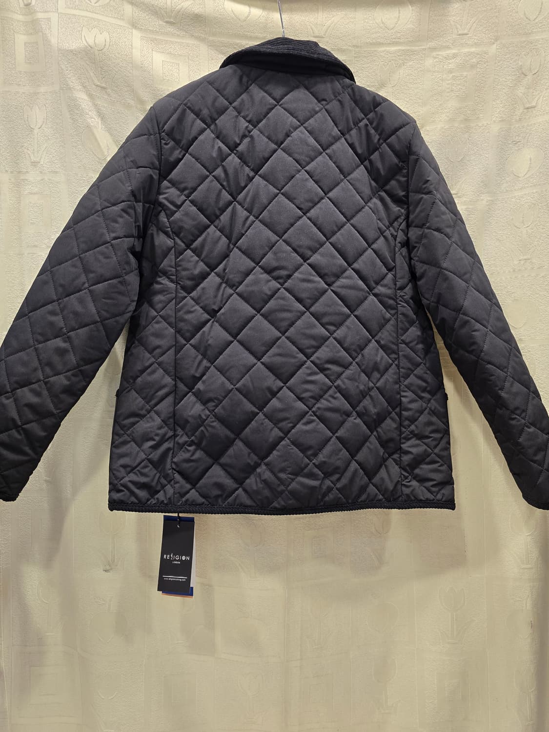 새상품) 릴리전 RELIGION 퀼팅 패딩 자켓 블랙 77~88 상품이미지2