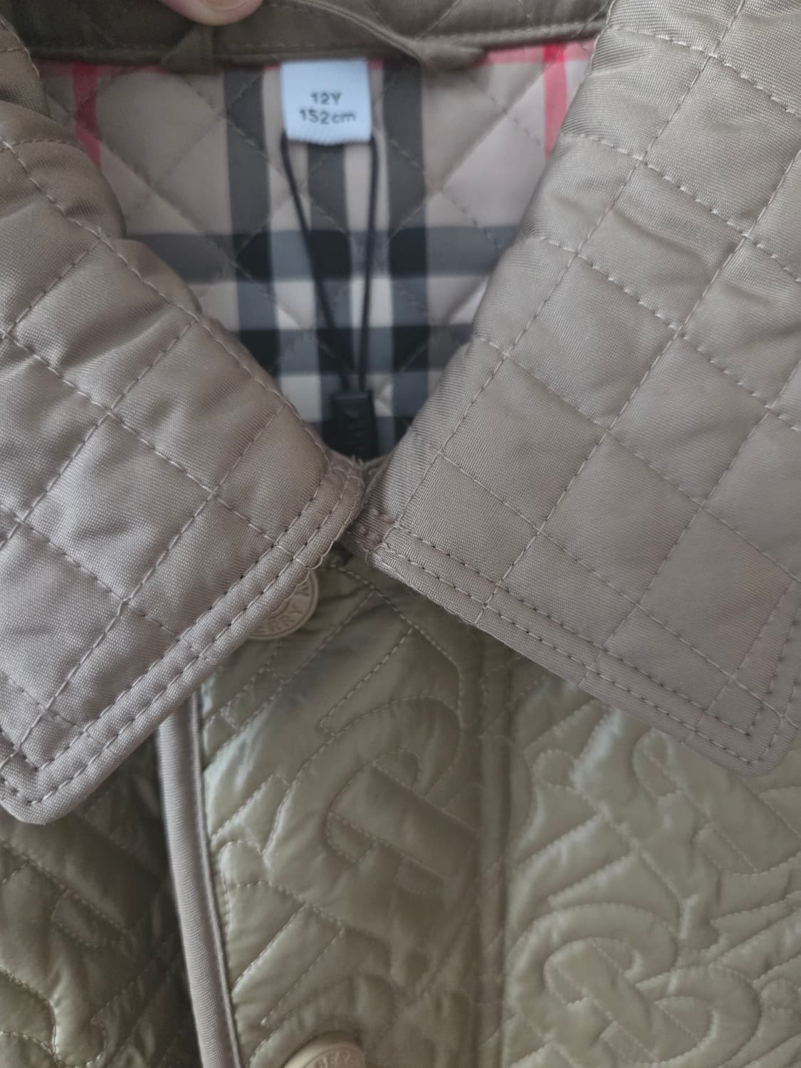 새상품 ㅡ 버버리 퀼팅자켓 55 상품이미지8