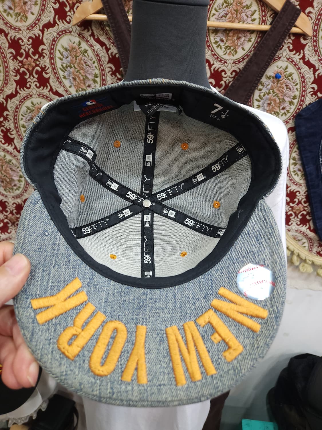 뉴에라 뉴욕양키스 워시드데님 59fifty 스냅백

 상품이미지5