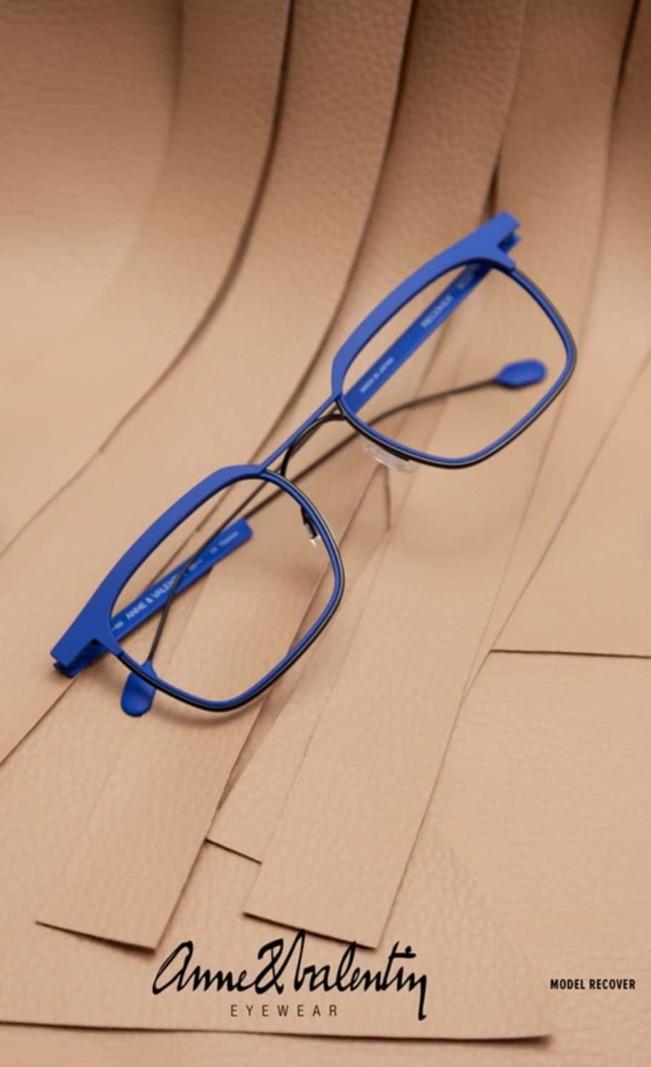 안네발렌틴 티타늄 디자이너 예술가 미술가 감독 작가 안경 0152 상품이미지7