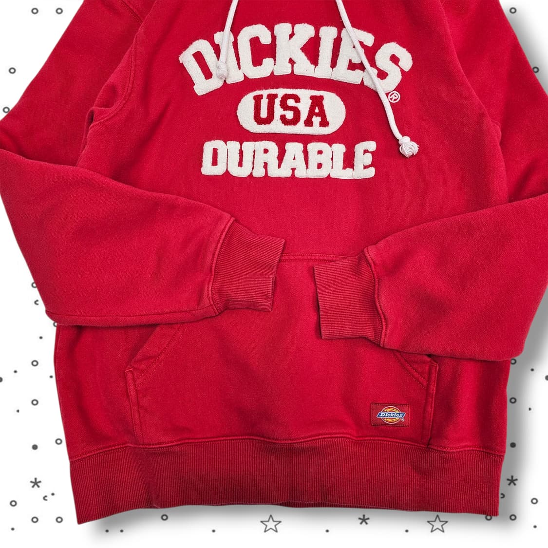  Dickies USA 디키즈 패치 로고 후드티 상품이미지3
