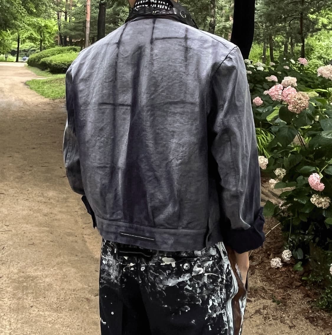 [OS] 빈티지 아카이브 홀로코스트 선 블리치 워크 자켓 상품이미지3