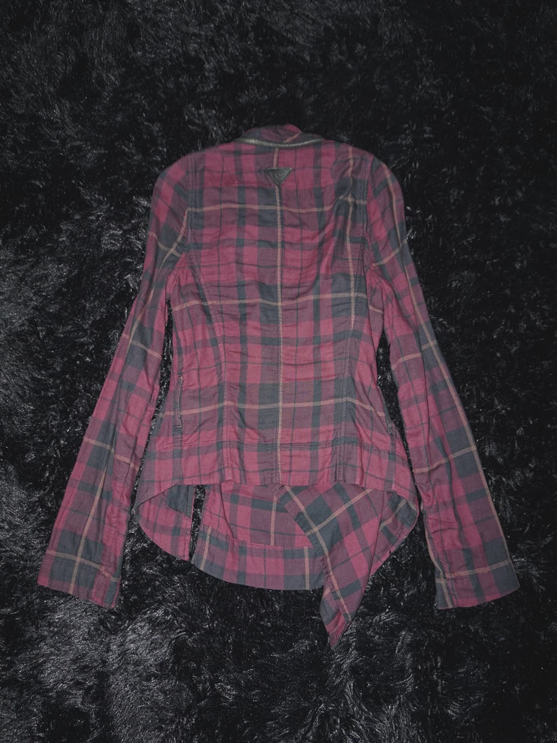 (diesel) diagonal check punk jacket  상품이미지6