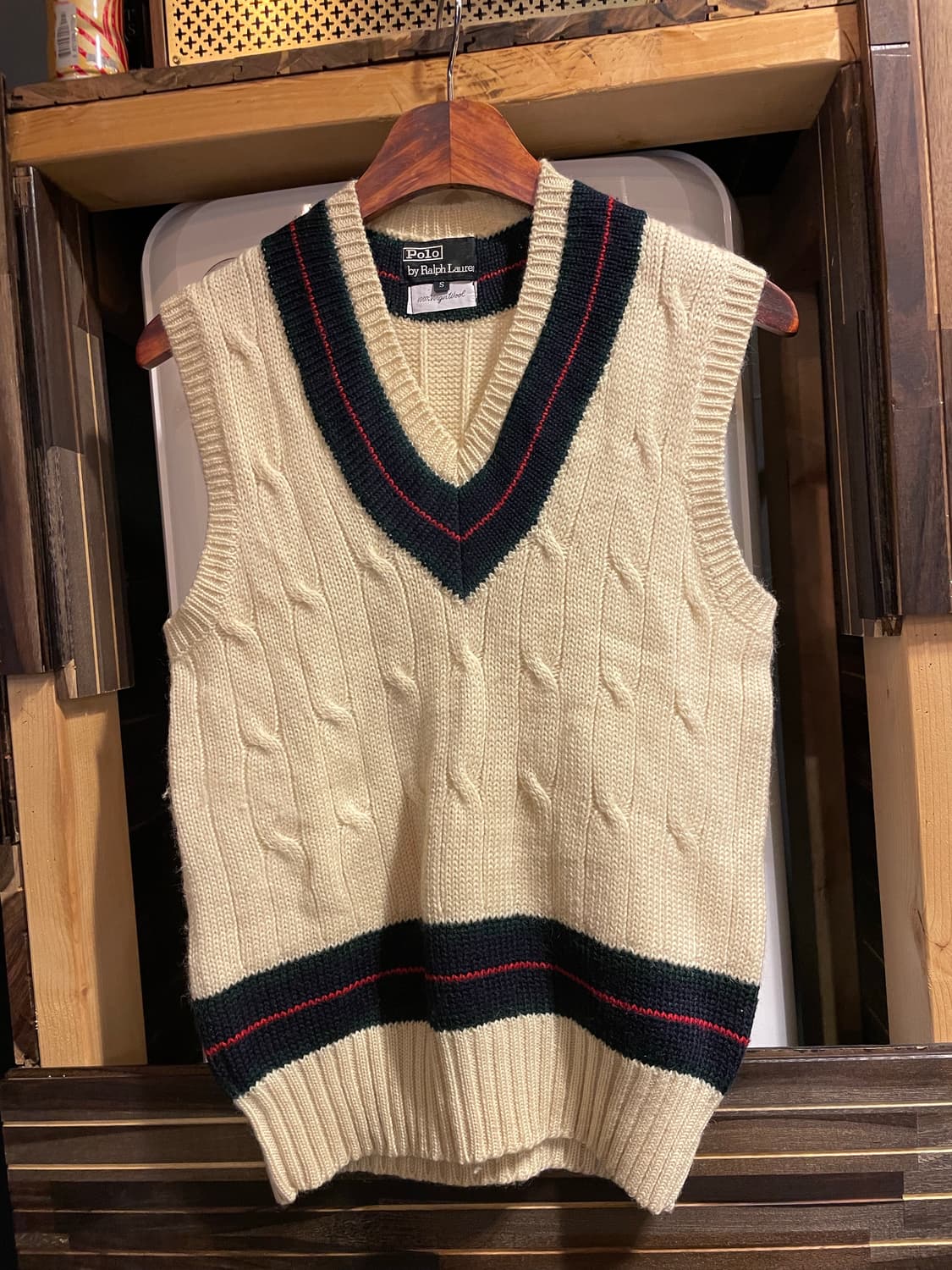 폴로 랄프로렌 니트조끼 상품이미지1