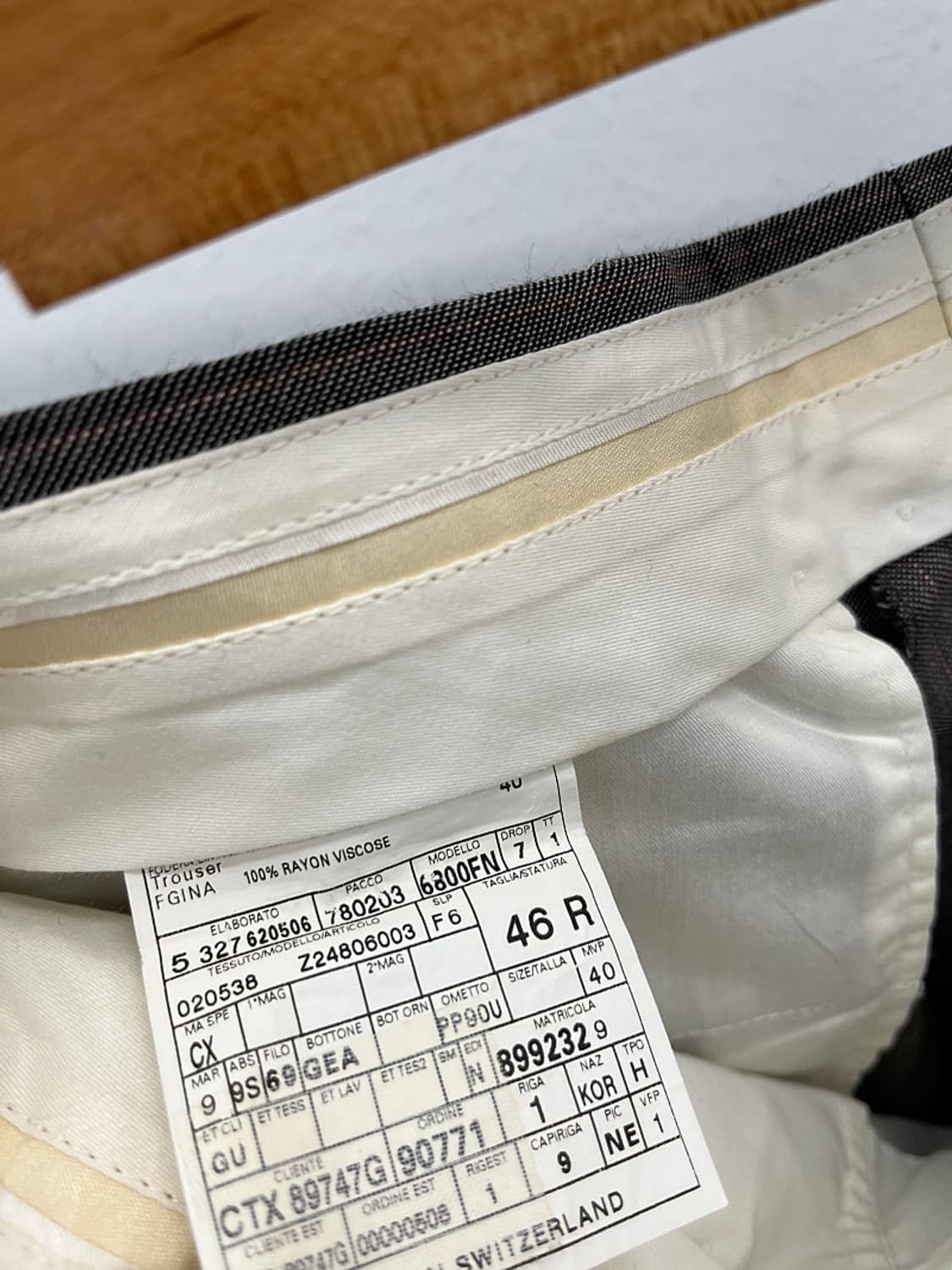 30) 구찌 스트라이프 슬랙스  상품이미지6