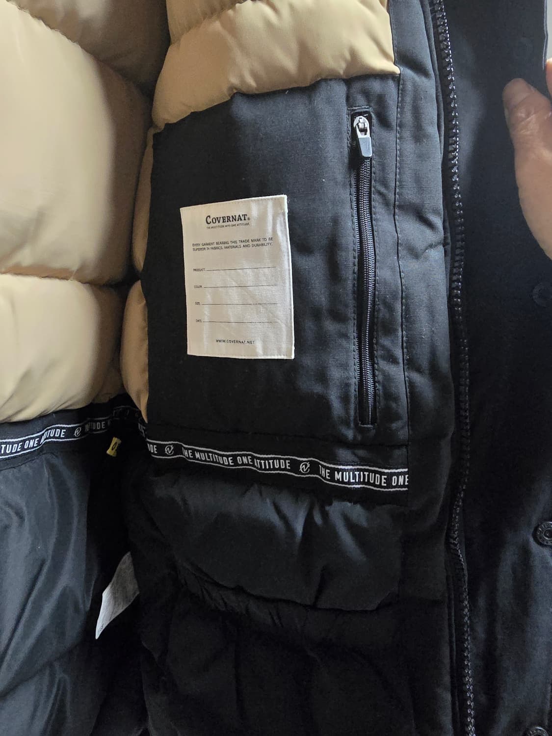 커버낫 덕다운 패딩 105 상품이미지6