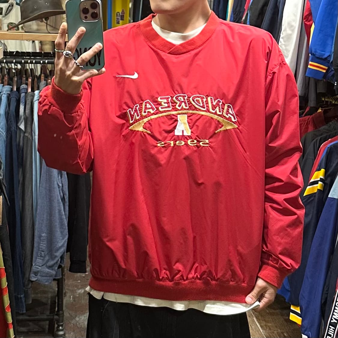[HI] 나이키 올드스쿨 웜업 레드 상품이미지2