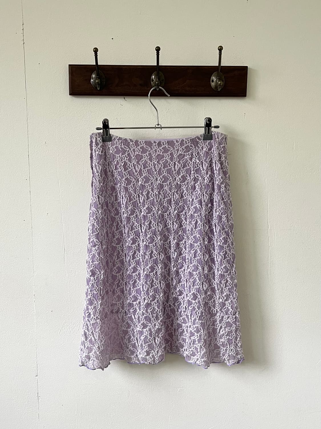 CLICHY 라벤더 레이스 스커트 상품이미지3
