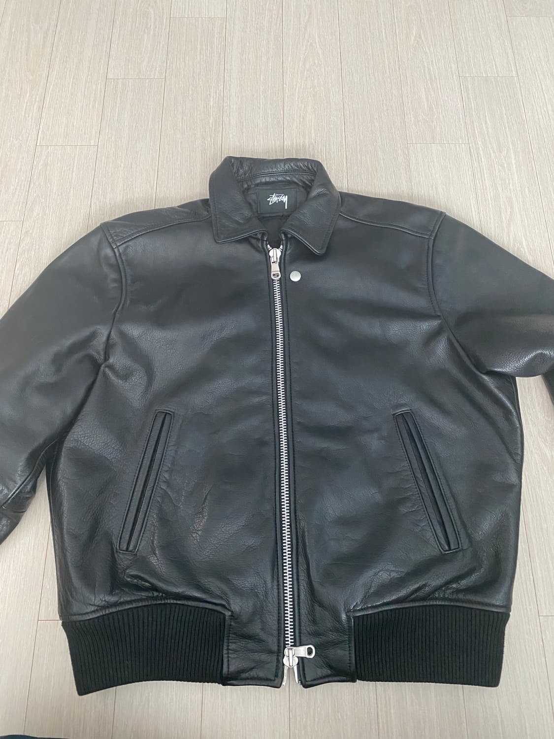 [M]스투시 레더 플라이트 자켓/Stussy Leather Flight 상품이미지3