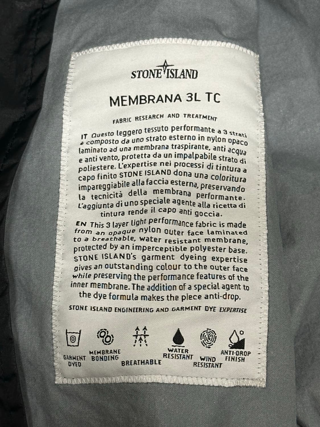 스톤아일랜드 멤브라나 자켓 24ss XL(105-110) 상품이미지2
