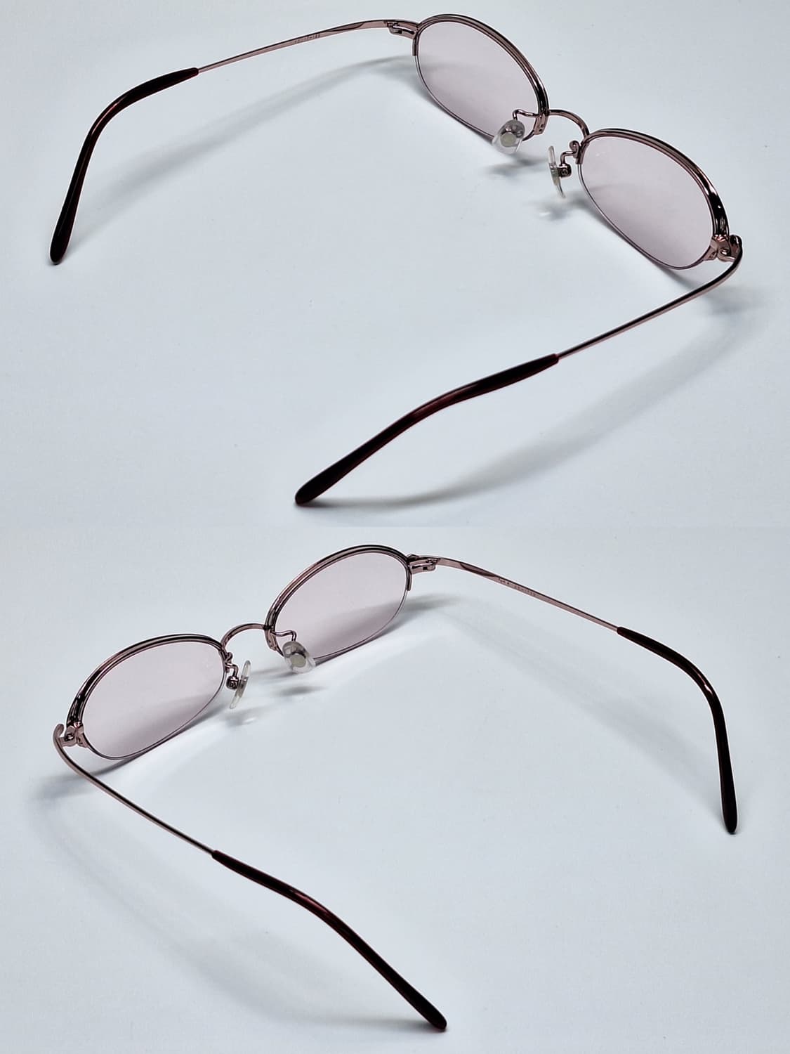 아네스베 Agnes.b AB-1749 로즈핑크 반무테 안경테 긱시크/일본 상품이미지8