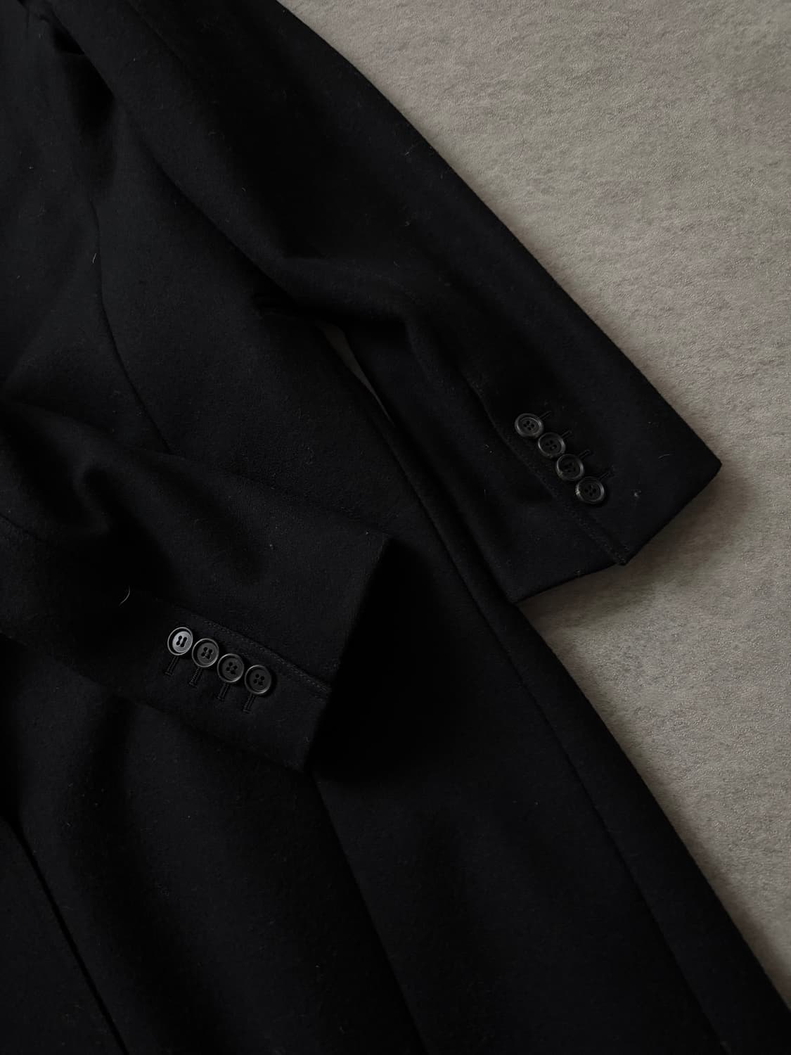 디올옴므 09AW사선비대칭 울 코트 상품이미지6