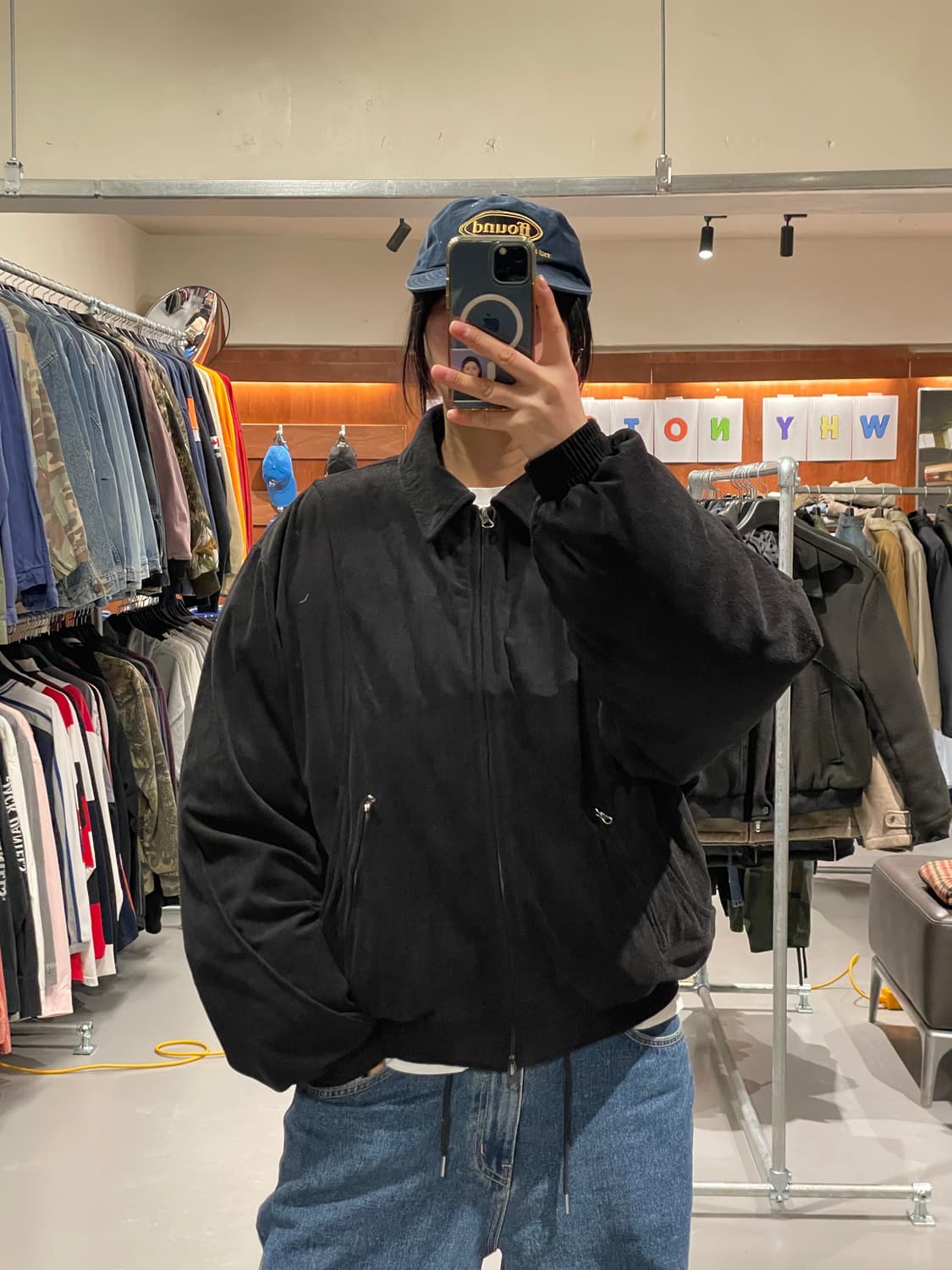 커스텀어클락 오버핏 패딩 자켓 상품이미지1