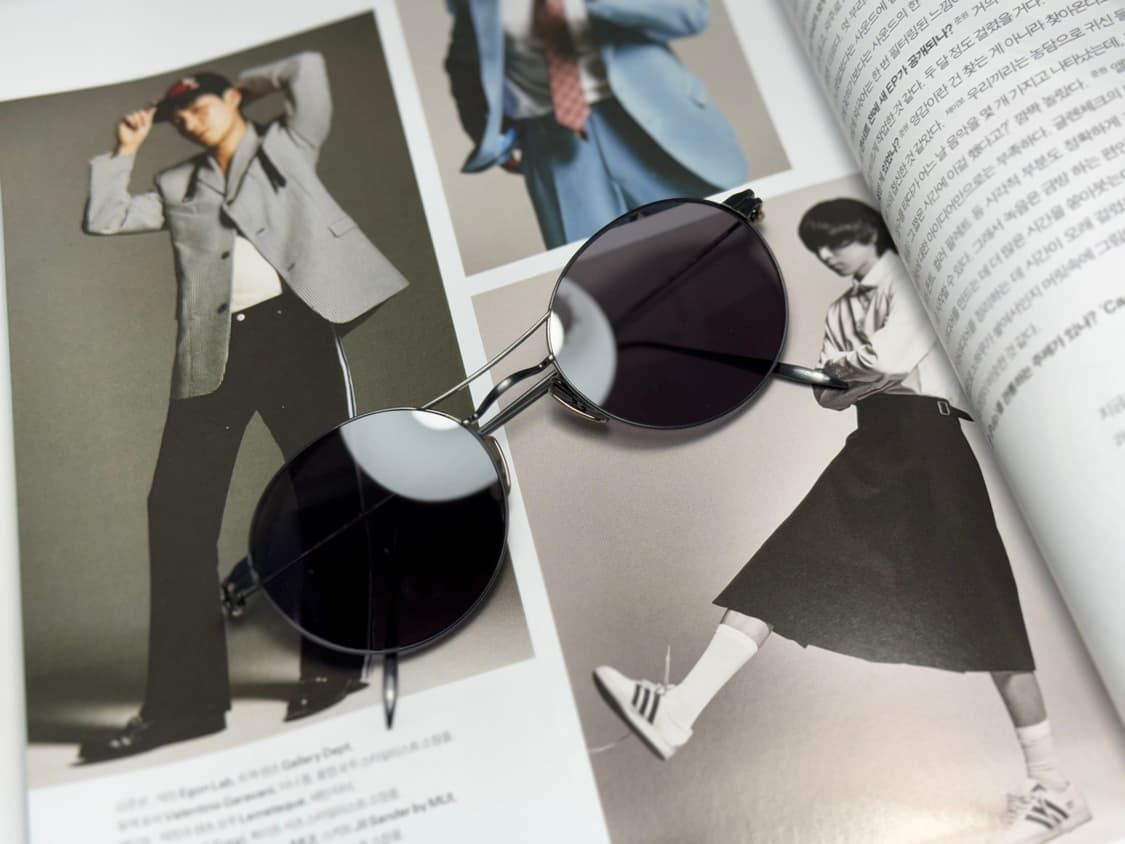 금자안경 가네코 옵티컬 일본제 투브릿지 라운드 티타늄 안경 0123 상품이미지1