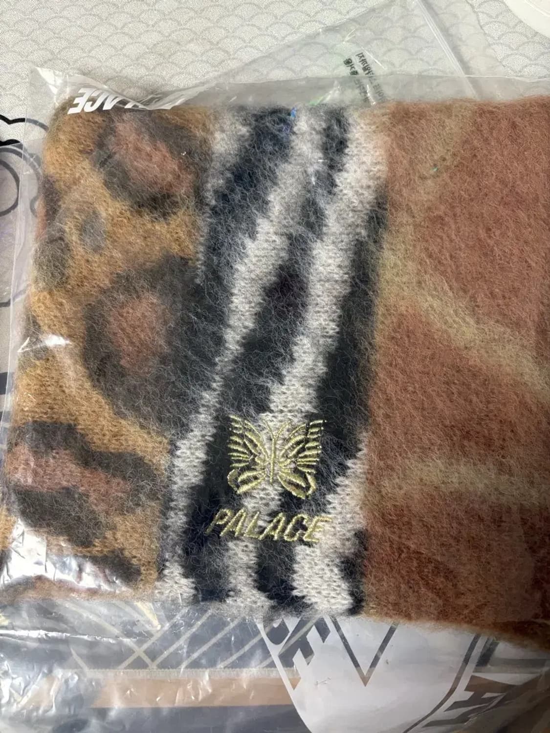 팔라스 x 니들스 헤어리 스퀘어 비니 멀티 애니멀 상품이미지2