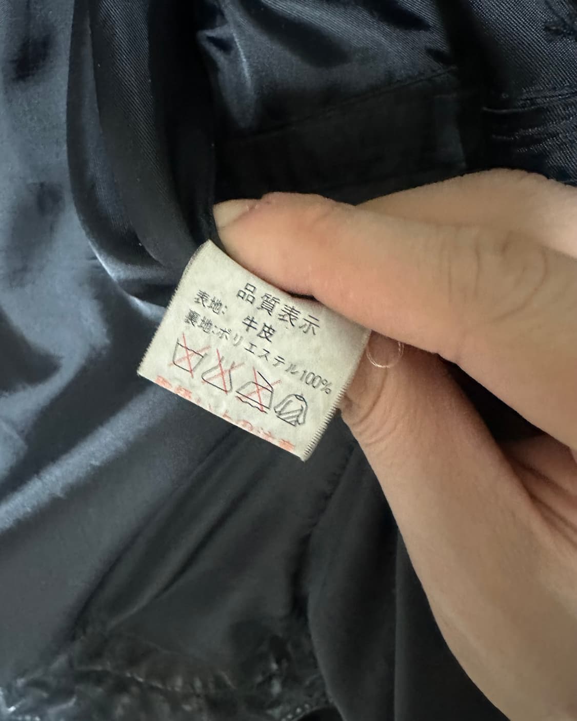 버팔로스킨 멀티포켓 하이넥 레더자켓 상품이미지7