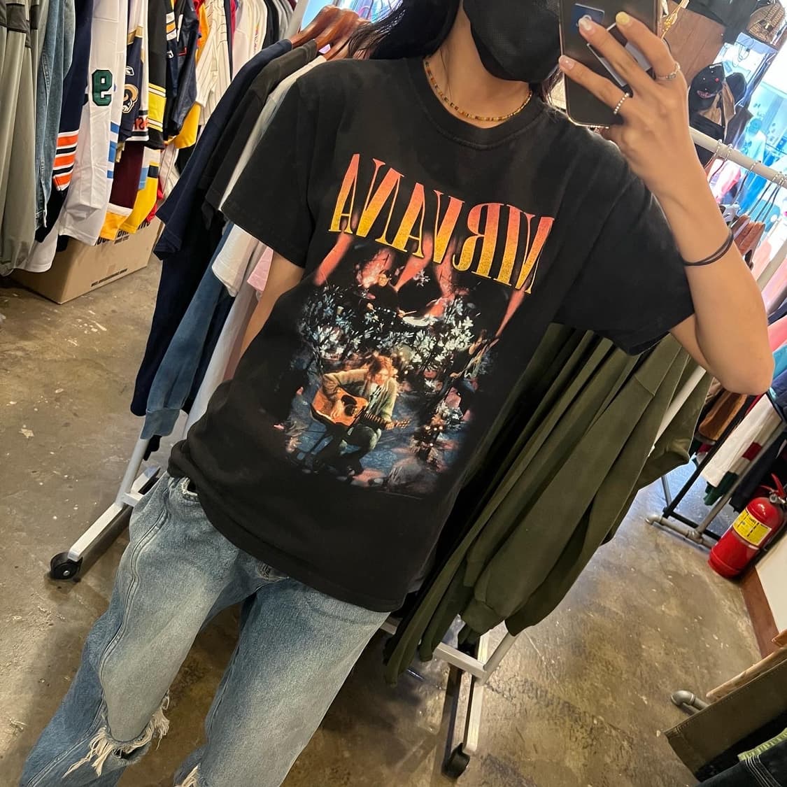 NIRVANA vintage T-shirt 상품이미지7