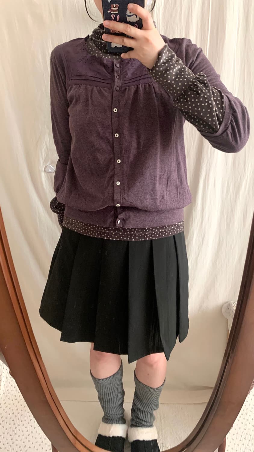 모리 진보라 레이스 탑 상품이미지3