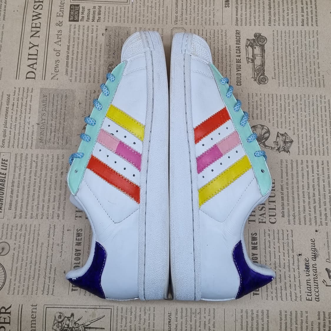 아디다스 슈퍼스타 J클라우드 스니커즈255 상품이미지5