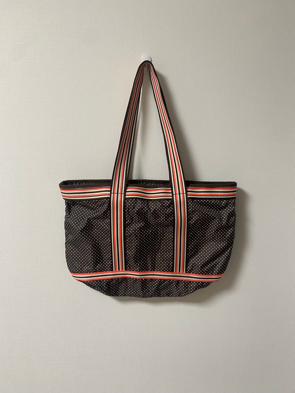 빈티지 레스포삭 도트 숄더백 상품이미지7