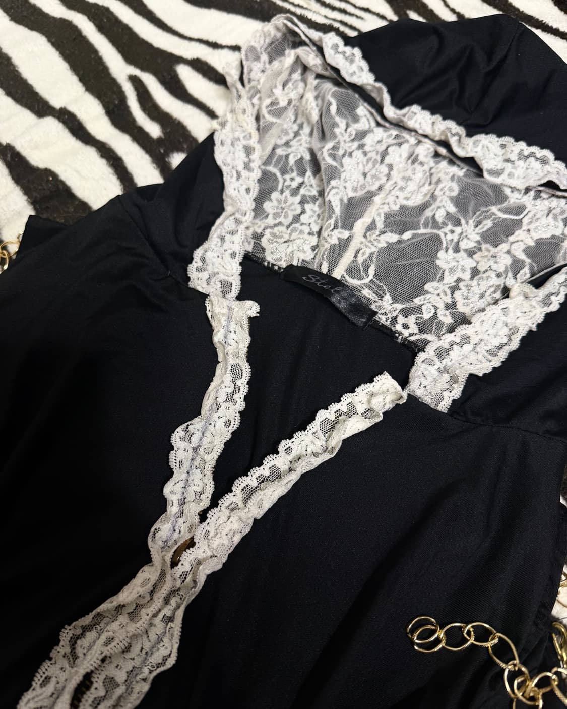 gal lace 2-way zip-up hoodie 상품이미지4