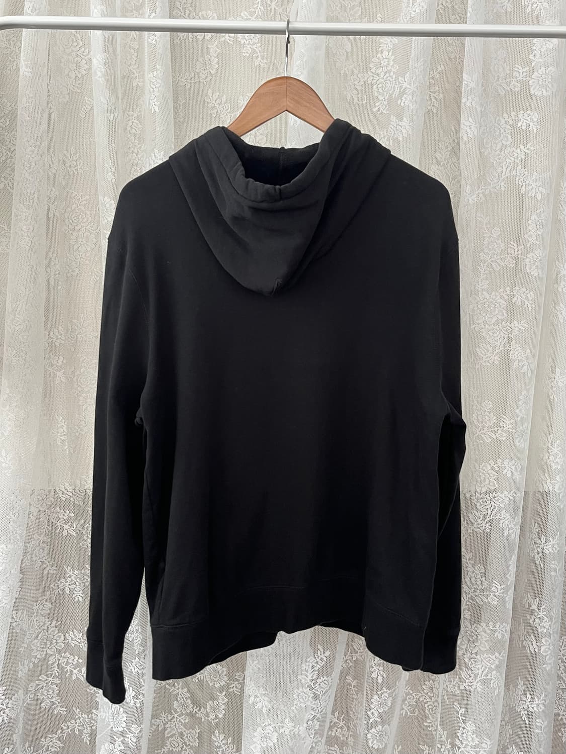 L) 갭 GAP 후드 집업 블랙 상품이미지2