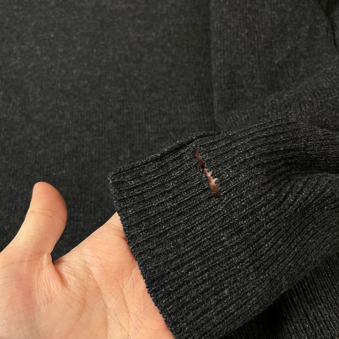 폴로랄프로렌 차콜 울 100 카라 긴팔 니트 105 상품이미지7