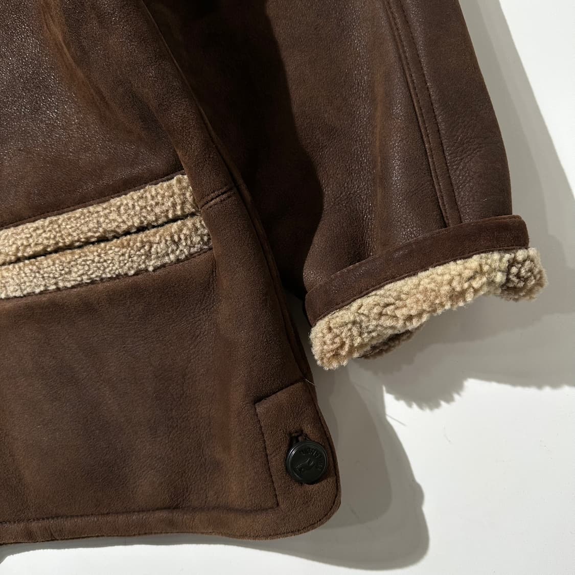 Finlandia 램스킨 시어링 싱글 무스탕 자켓 상품이미지4