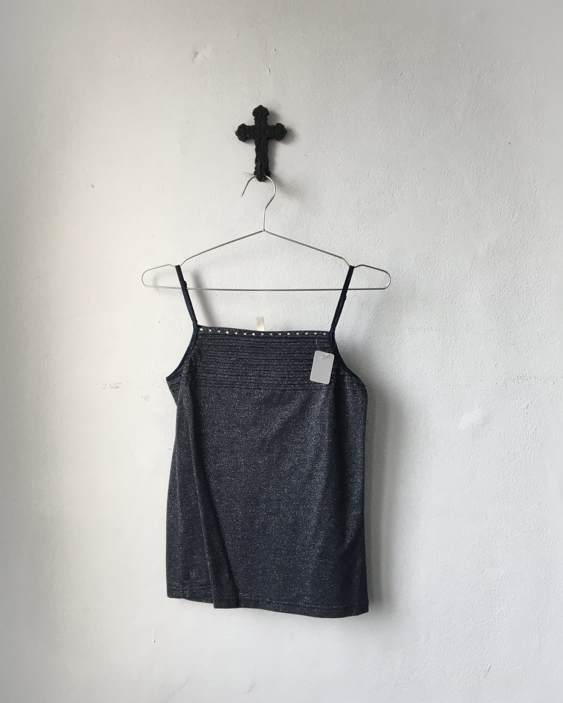 Glitter cubic point sleeveless 상품이미지2