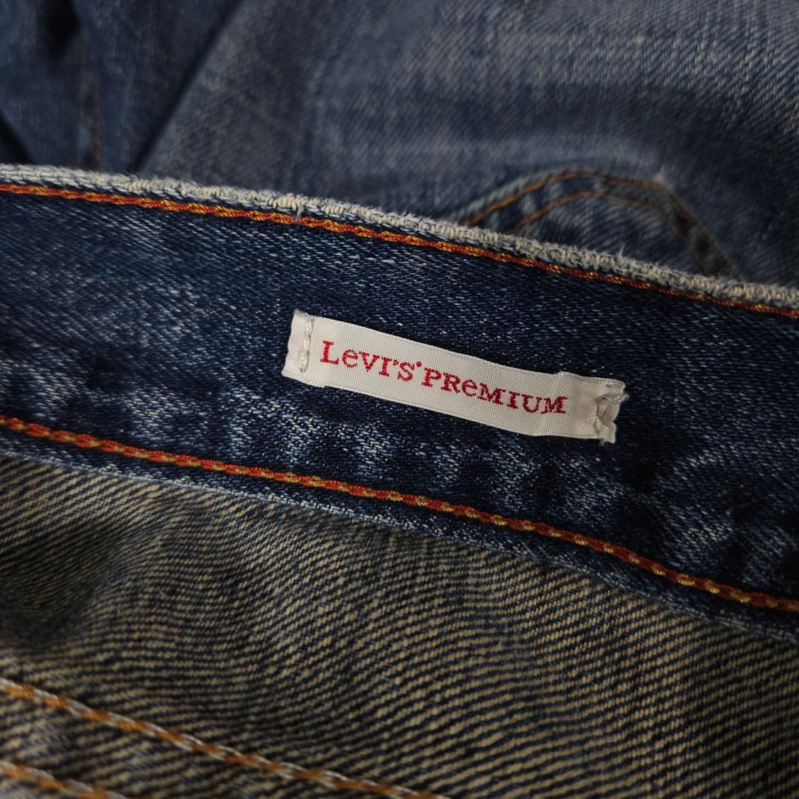 Levis 리바이스 프리미엄 화이트탭 데님 팬츠 청바지 32사이즈 상품이미지9