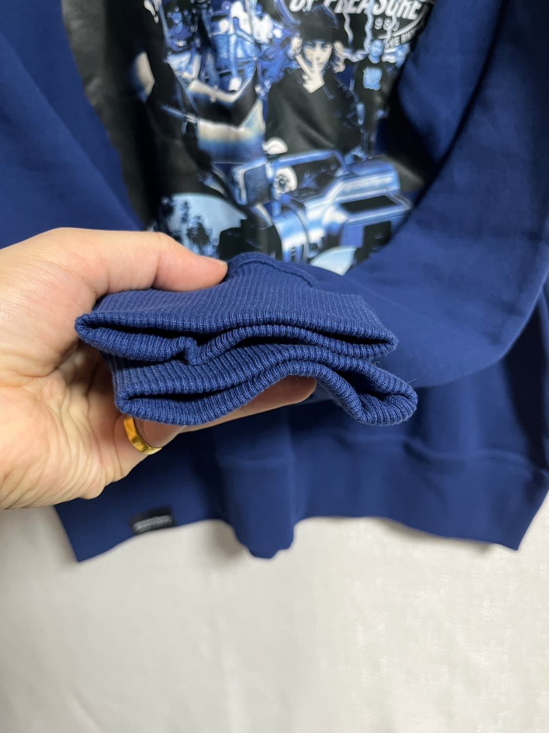 공용 그루브라임 오버핏 맨투맨티셔츠 M 상품이미지2