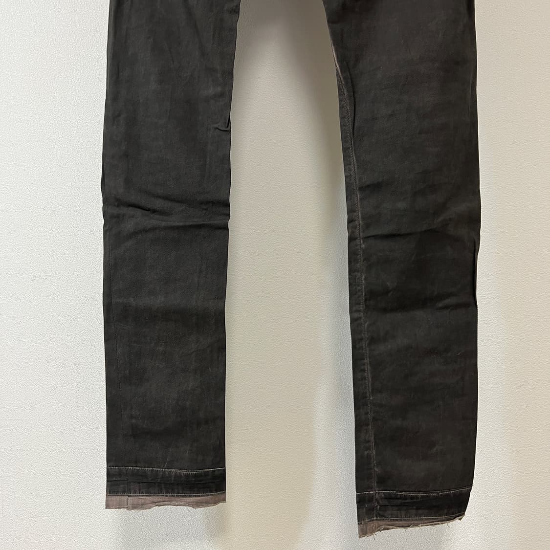 릭오웬스 13FW 다크쉐도우 머드 디트로이트 데님 팬츠 상품이미지4