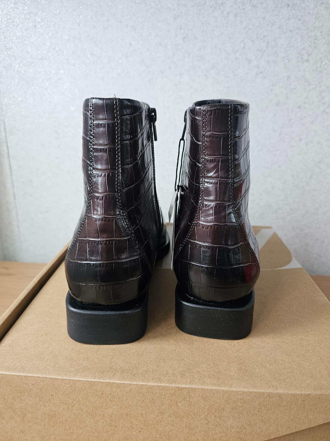 새상품 자라 컬렉션 파티나 가죽 부츠(290) 상품이미지3