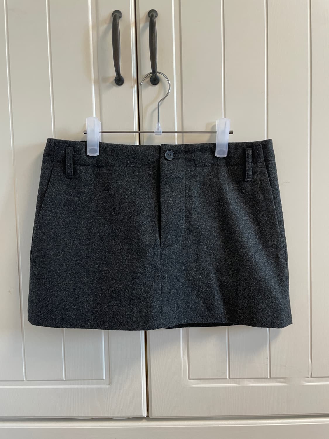 글로니(glowny) G WOOL MINI SKIRT 울 미니 스커트 상품이미지5