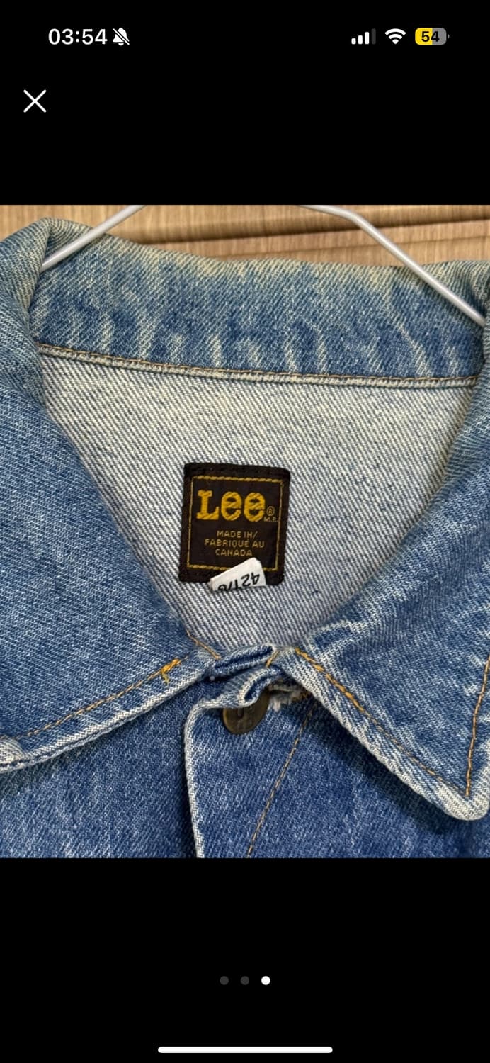 빈티지 Lee청자켓 상품이미지3