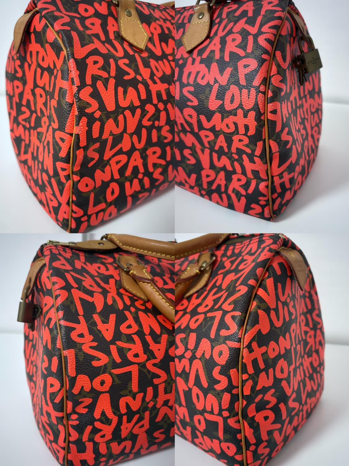 루이비통 그래피티 오렌지 스피디백 상품이미지6