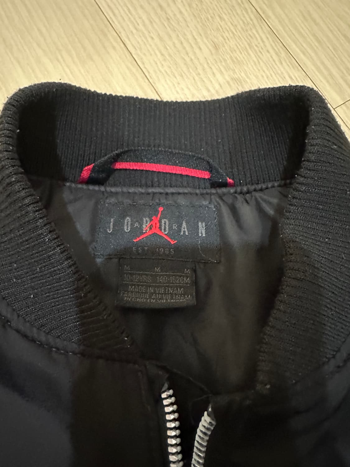 나이키조던 키즈 MA-1 봄버재킷 항공점퍼 M(10~12살, 140~15 상품이미지2