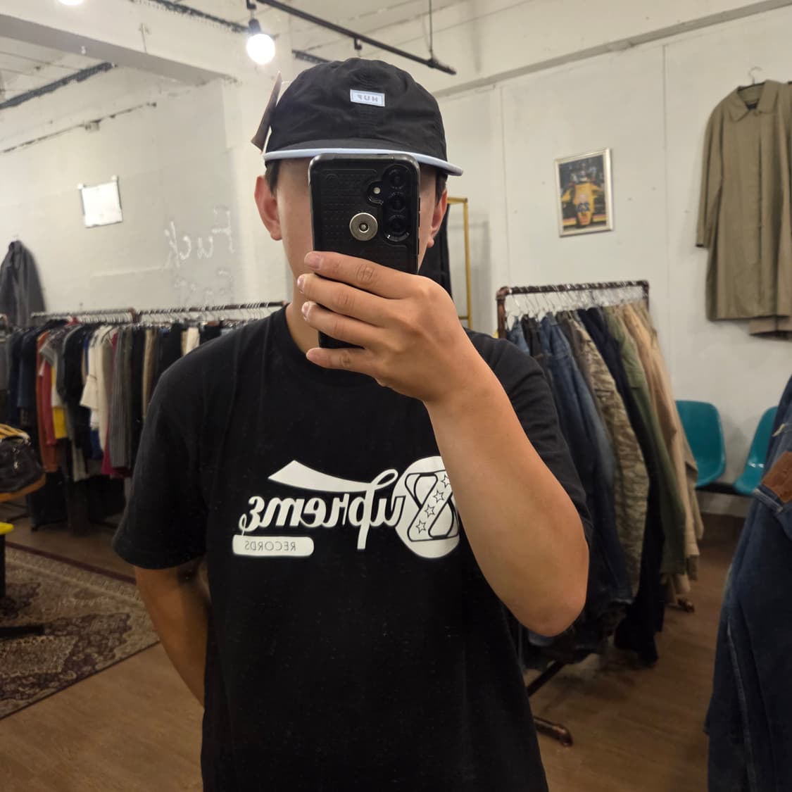허프 볼캡 캠프캡 샘플 제품 택 달린 새상품 상품이미지7