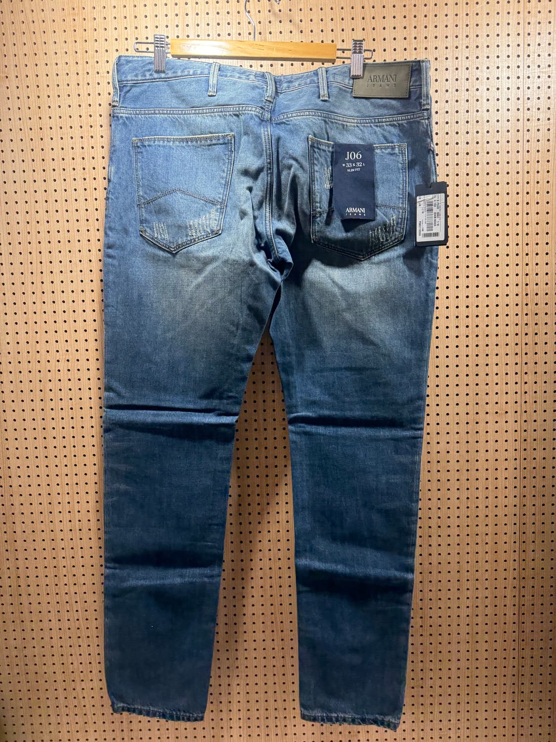 Armani Jeans 슬림 핏 남성데님팬츠 상품이미지2