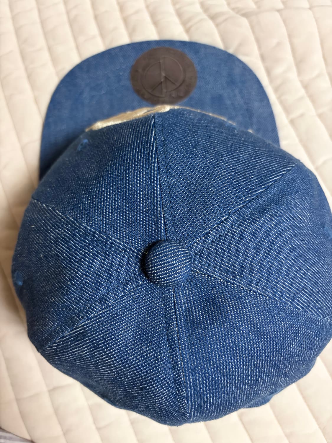 캐피탈 11.5oz 더 데님다이드 자수 베이스볼캡 상품이미지2