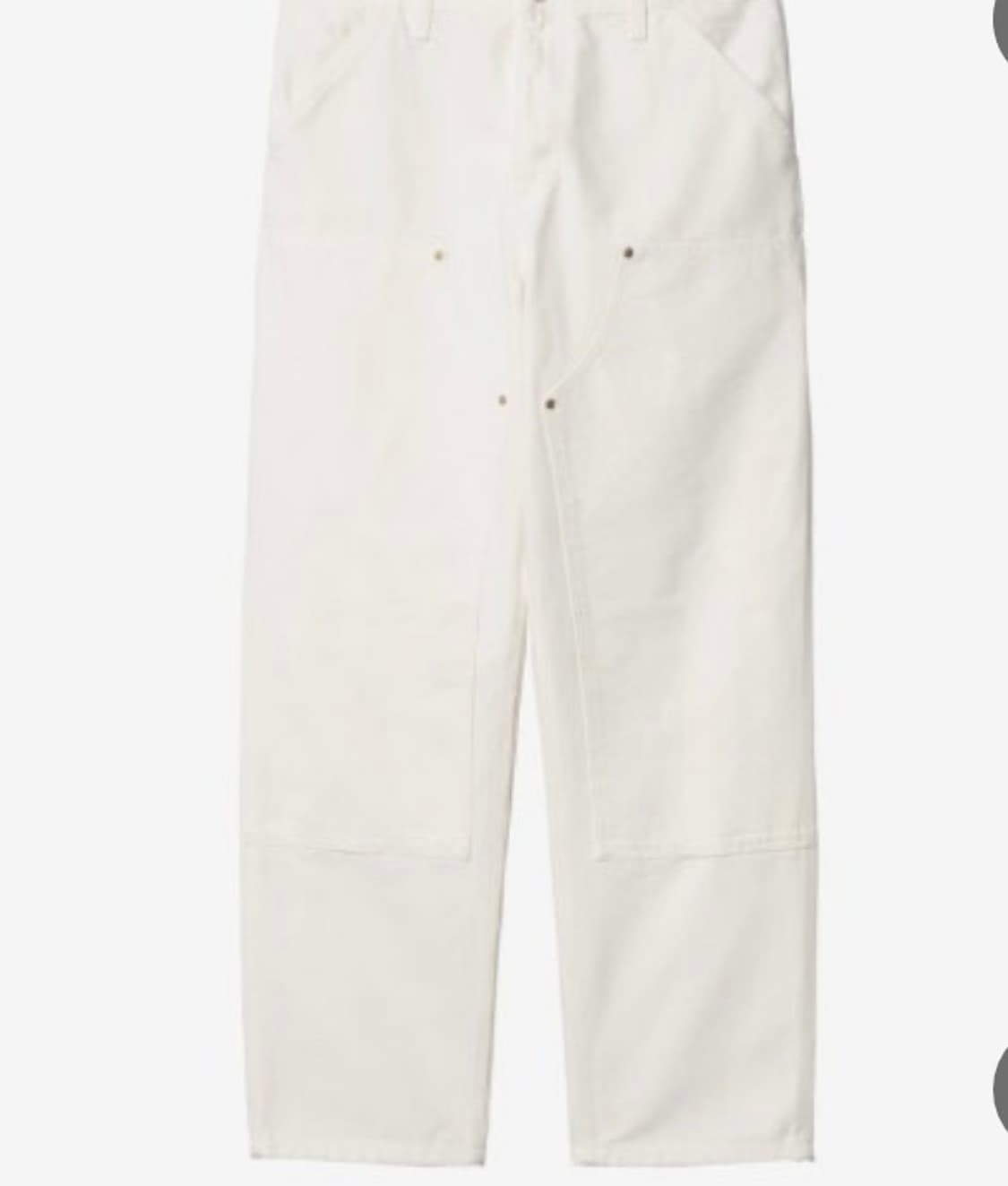 칼하트 더블니팬츠 크림 32 상품이미지3