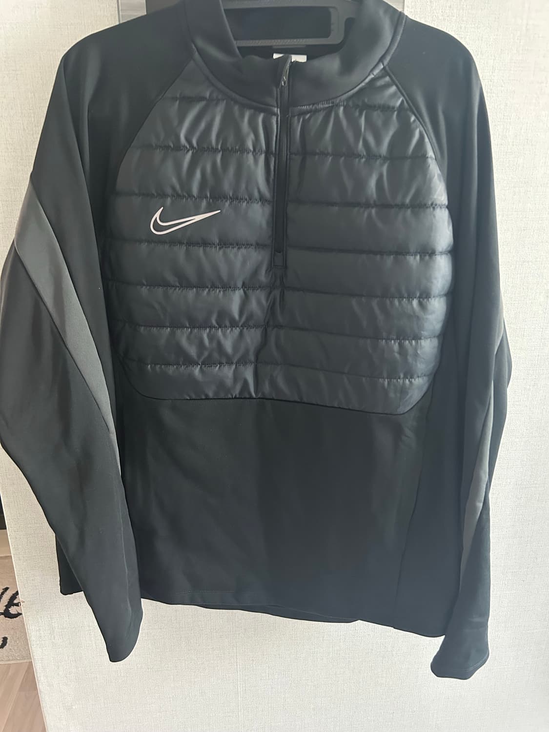 나이키 써마핏 아카데미 윈터 워리어 하프 집 탑 블랙 상품이미지2