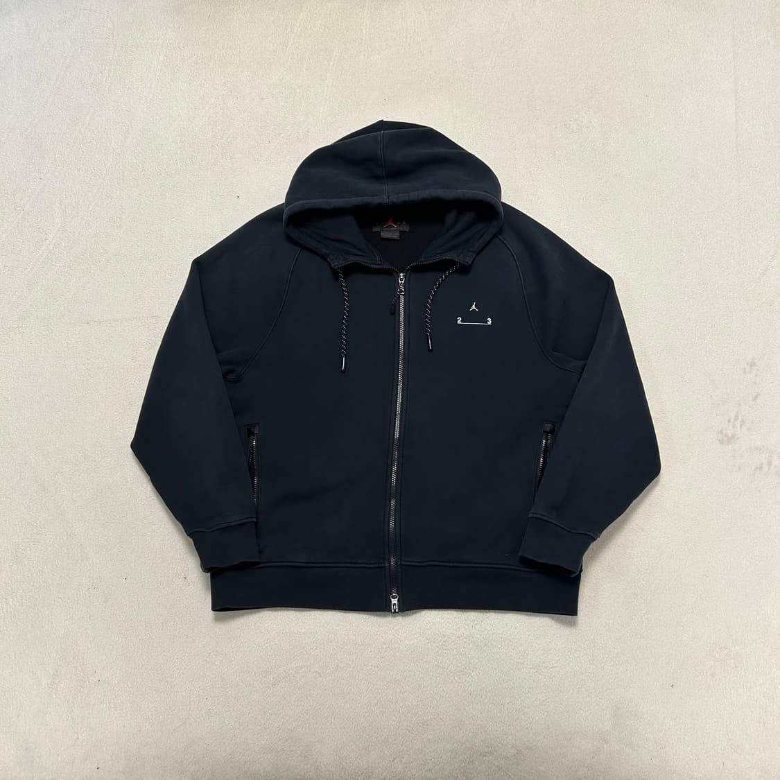 Jordan Black Engineered 2-way Hood Zipup 상품이미지4