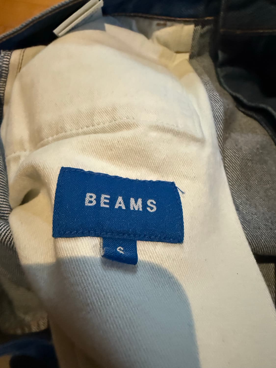 빔즈 배기핏 데님 S 상품이미지4