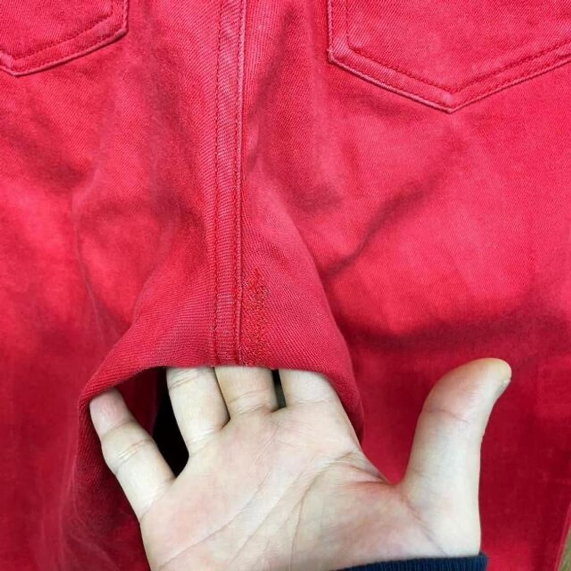 AISANCE 제팬 레드 스트레이트 진 (28) 상품이미지3