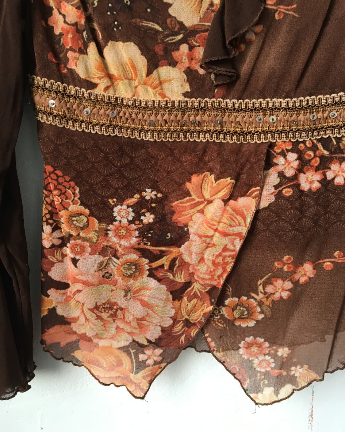 Flower pattern fairy mood sleeve 상품이미지5