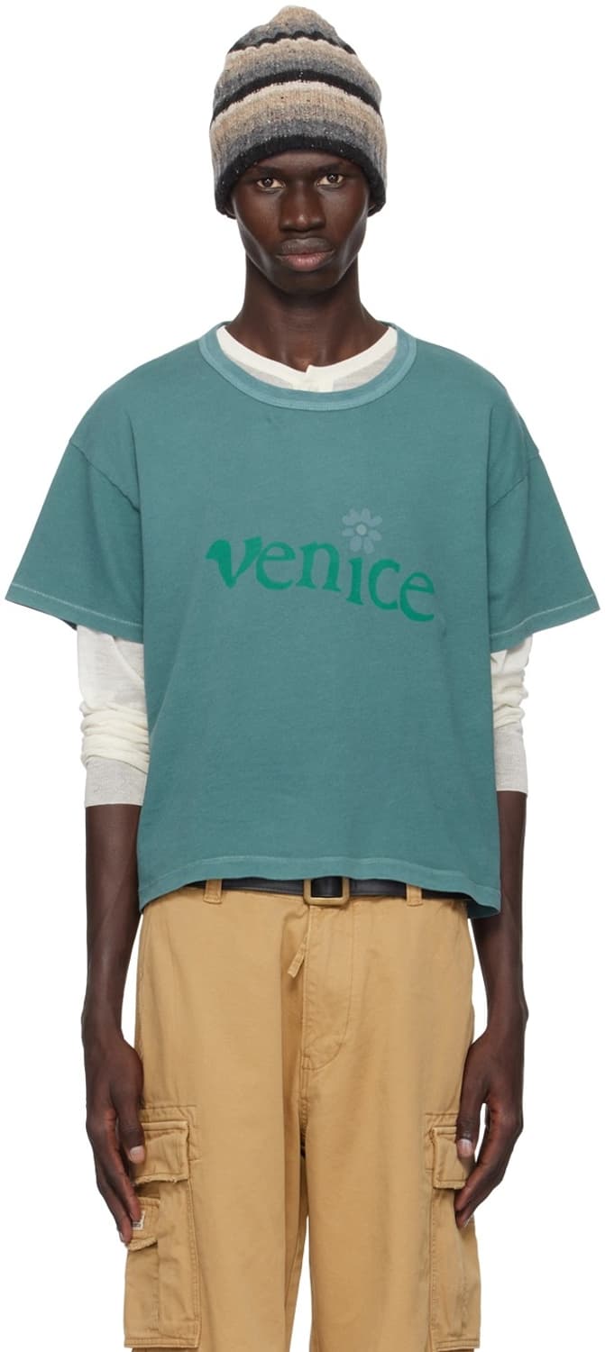 ERL VENICE T-SHIRT GREEN 상품이미지1